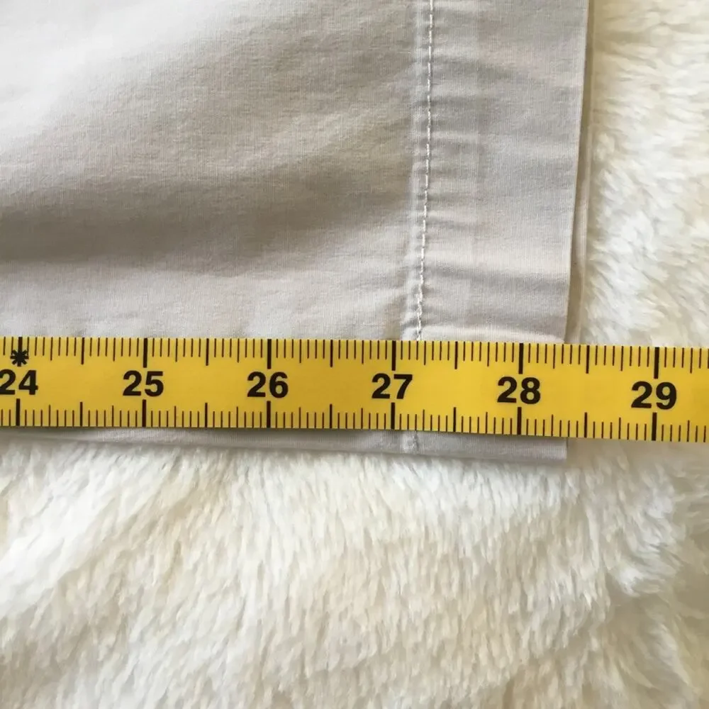 Banana Republic Light Beige Aiden Chino Pants